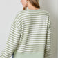 Striped Long Sleeve Crew