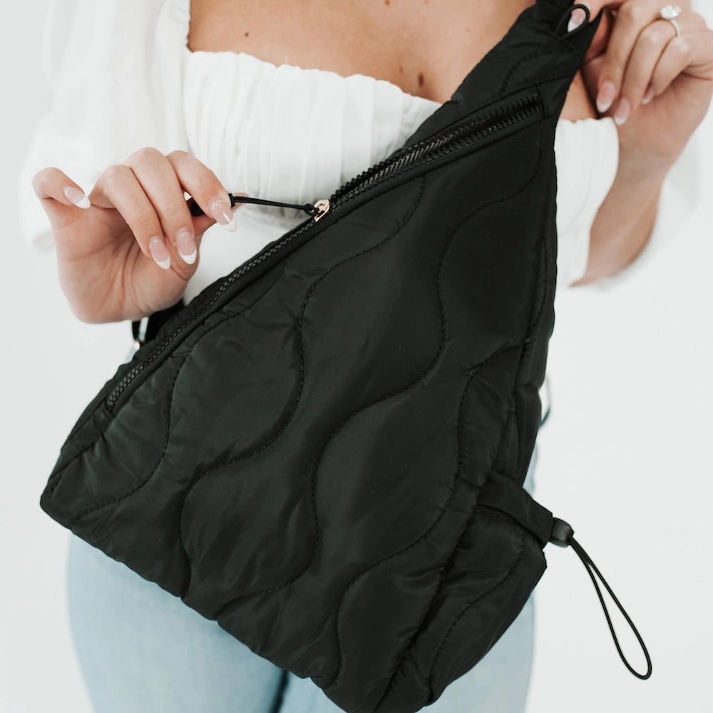 Puffer Sling Bag & Backpack