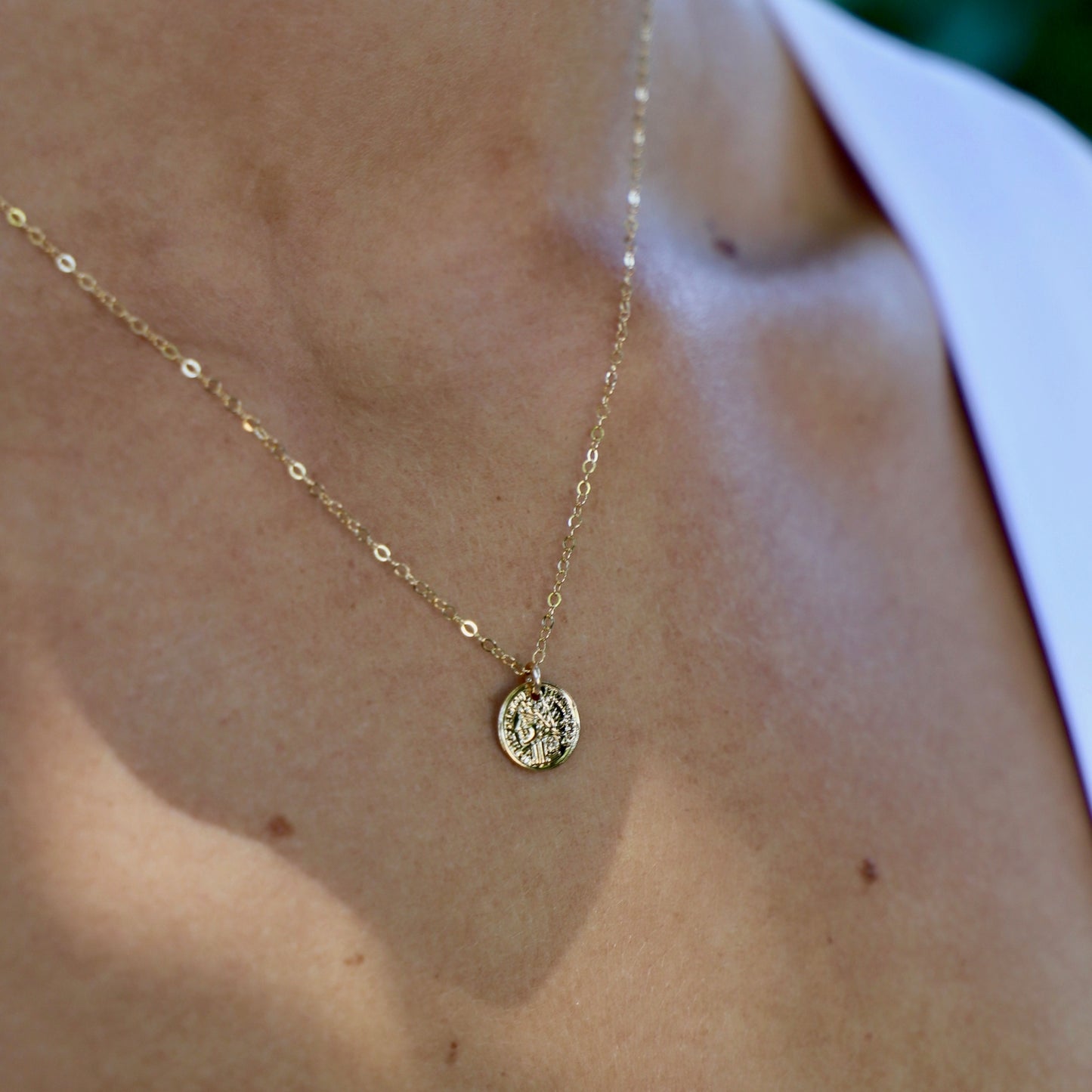 Petite Coin Necklace