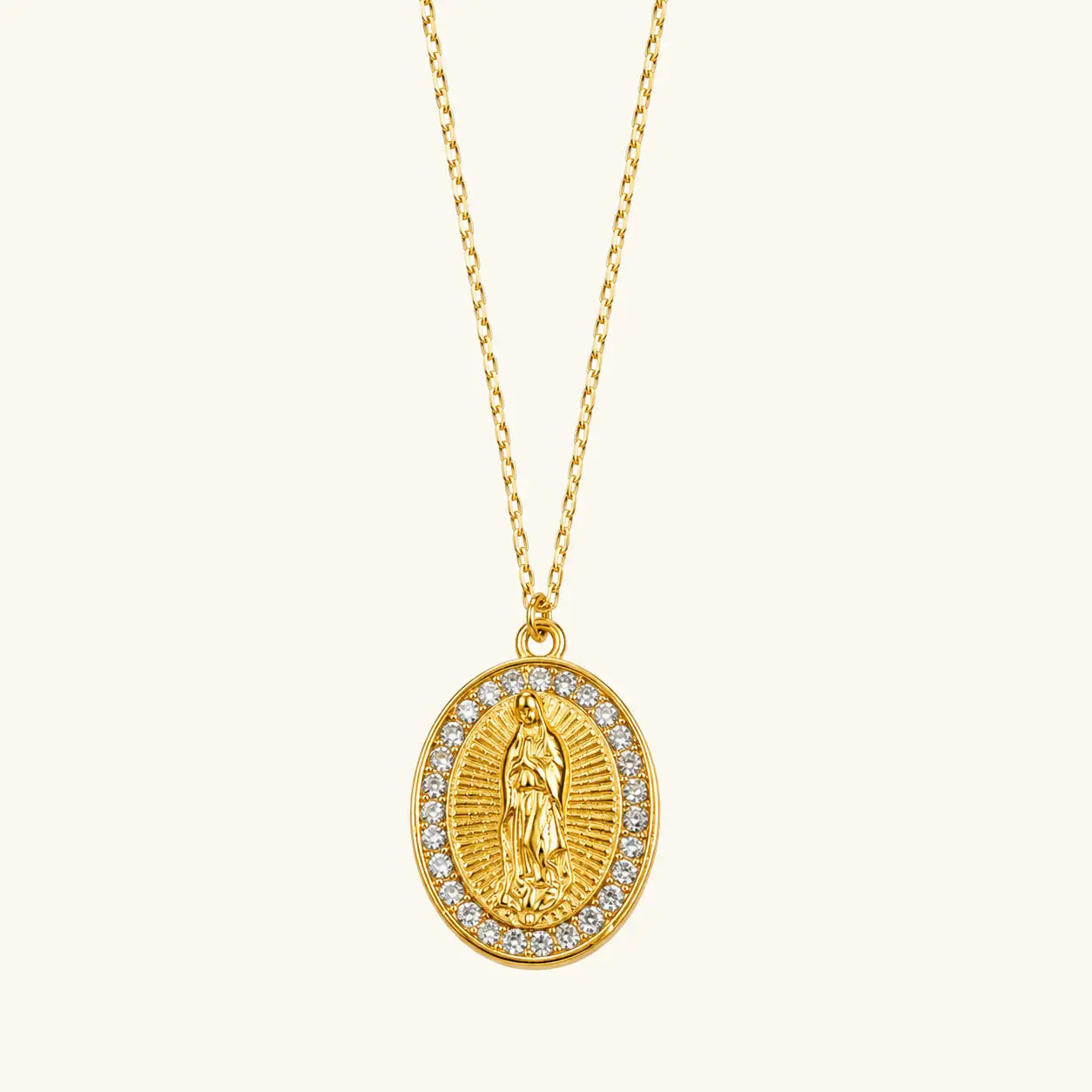 St. Christopher Coin Necklace