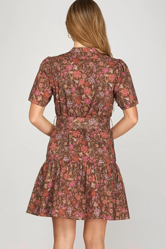 Floral Mini Dress