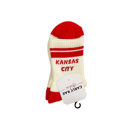 KC Cream Crew Socks
