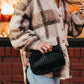 Woven Checkered Bag