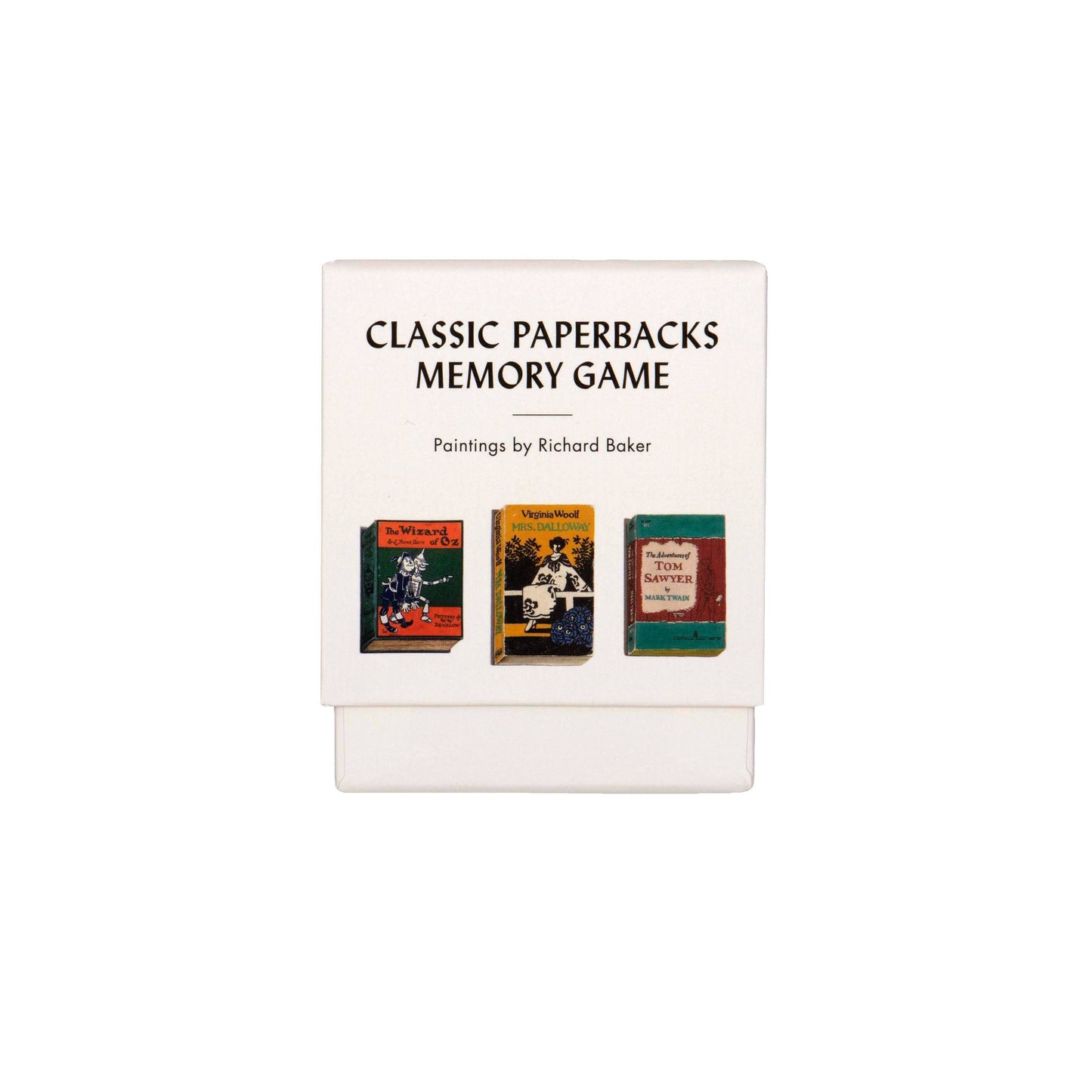 Vintage Paperbacks Memory Game