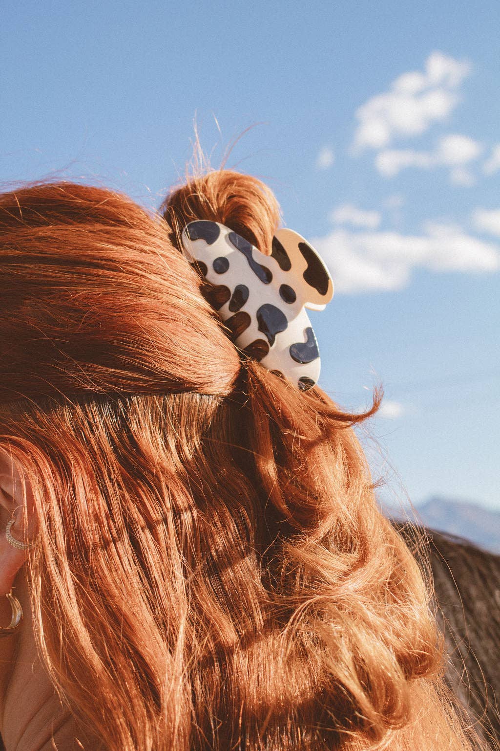 Cow Print Clip