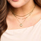 Colorful Gold Ball Necklace