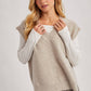Oversized Knit Vest