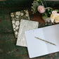 Reverie Notebooks | Set of 3 | Ferns, Green & Gold Florals