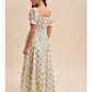 Floral Smocked Maxi Dress