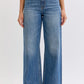 High Rise Wide Leg Denim