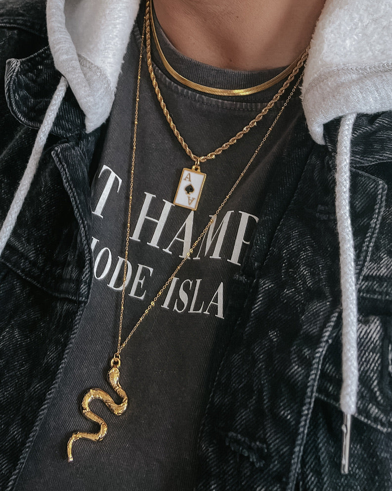 Ace of Spades Necklace