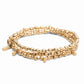 Everyday Gold Beaded Wrap