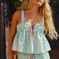 Gingham Tank Top