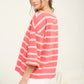 Soft Horizon Stripe Top