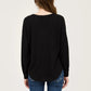 V Neck Long Sleeve Top