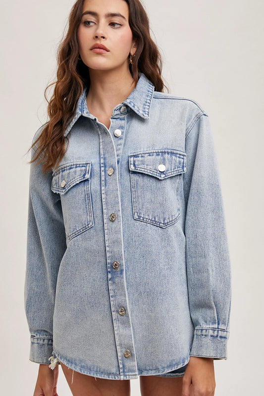 Washed Denim Jacket