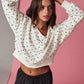 Soft Slouch Polka Dot Sweatshirt