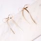 Connor Bow Earring - Gold