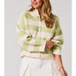 Sage & Cream Knit Cardigan