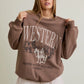 Western Cowboy Oversized Crewneck