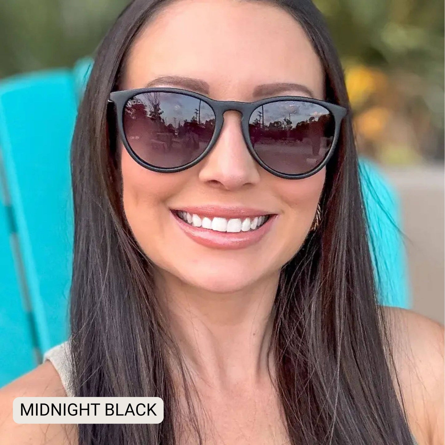 Midnight I Women's Polarized Sunglasses I Sand
