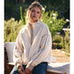 Aspen Gingham Trim Pullover