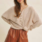 Textured Dolman Sweater