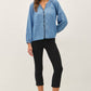 Stitched Denim Blouse