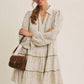 Romantic Toile Mini Dress
