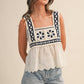 Crochet Babydoll Tank