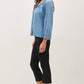 Stitched Denim Blouse