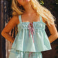 Gingham Tank Top