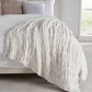 Luxury Heavyweight Ruched Throw Blankets