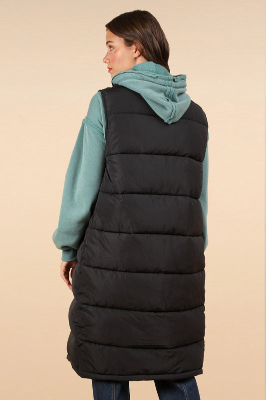 Long Puffer Vest