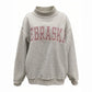 NE Applique Mockneck
