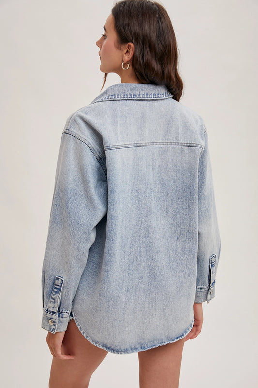 Washed Denim Jacket