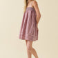 Smocked Stripe Cami Dress