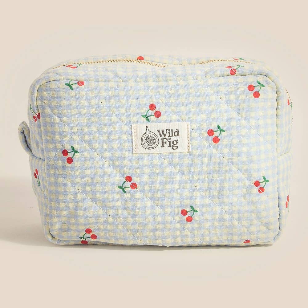 Floral Cosmetic Pouch