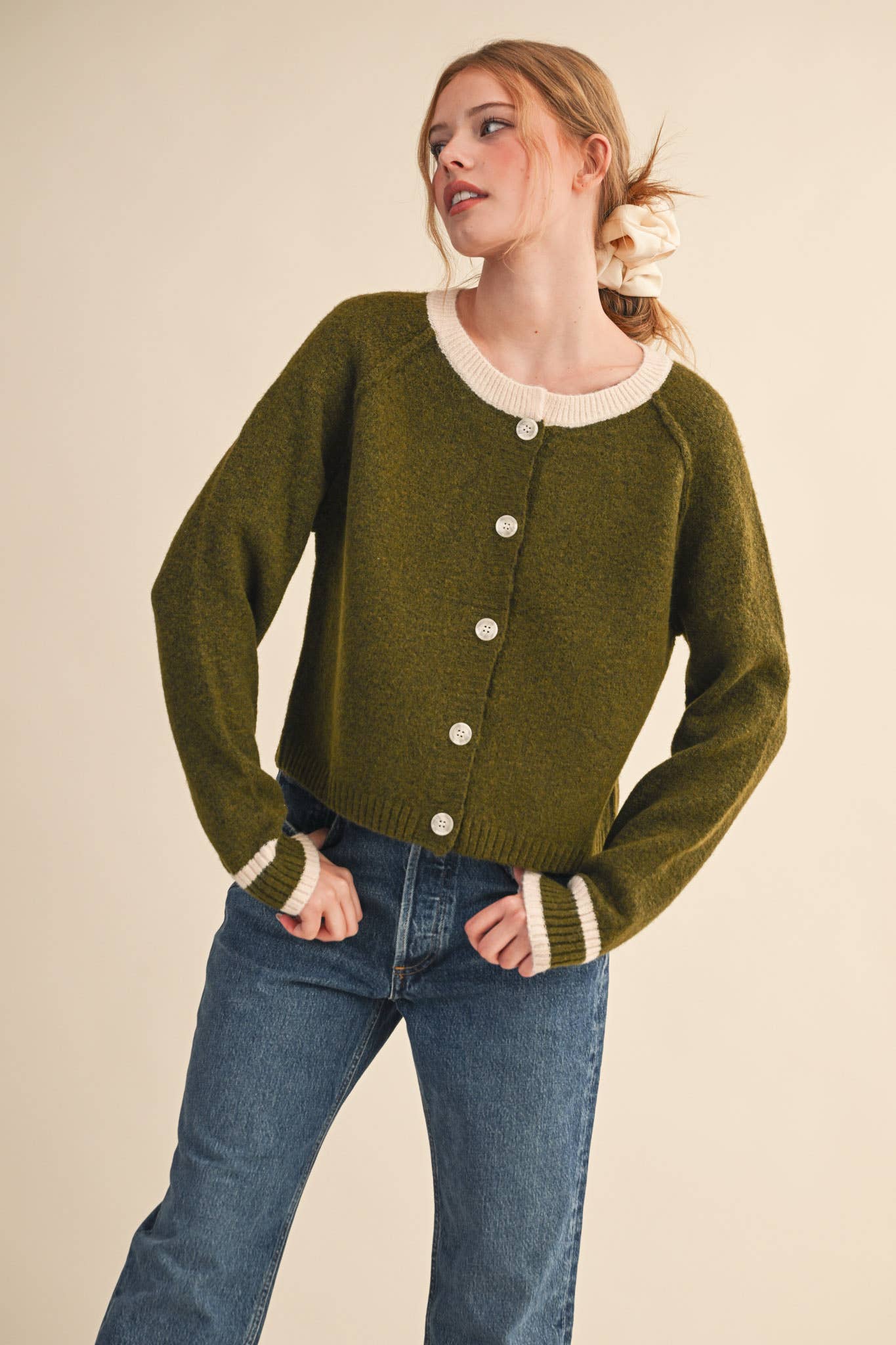The Elevated Two-Tone Cardi