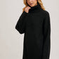 Turtle Neck Sweater Dress