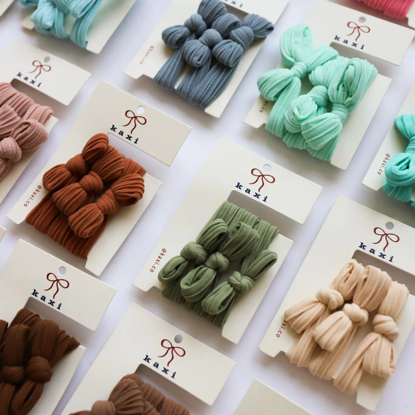 Bow Slick Back Hair Ties