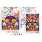 Floral Paint by Number Kit