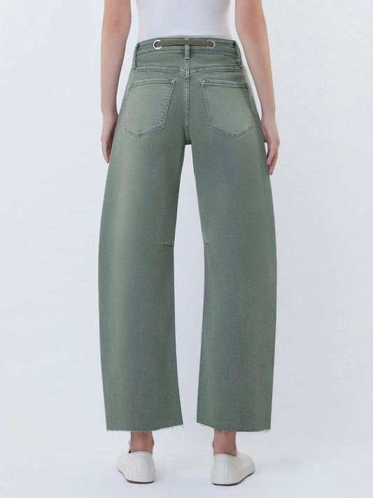 Sage Barrel Denim