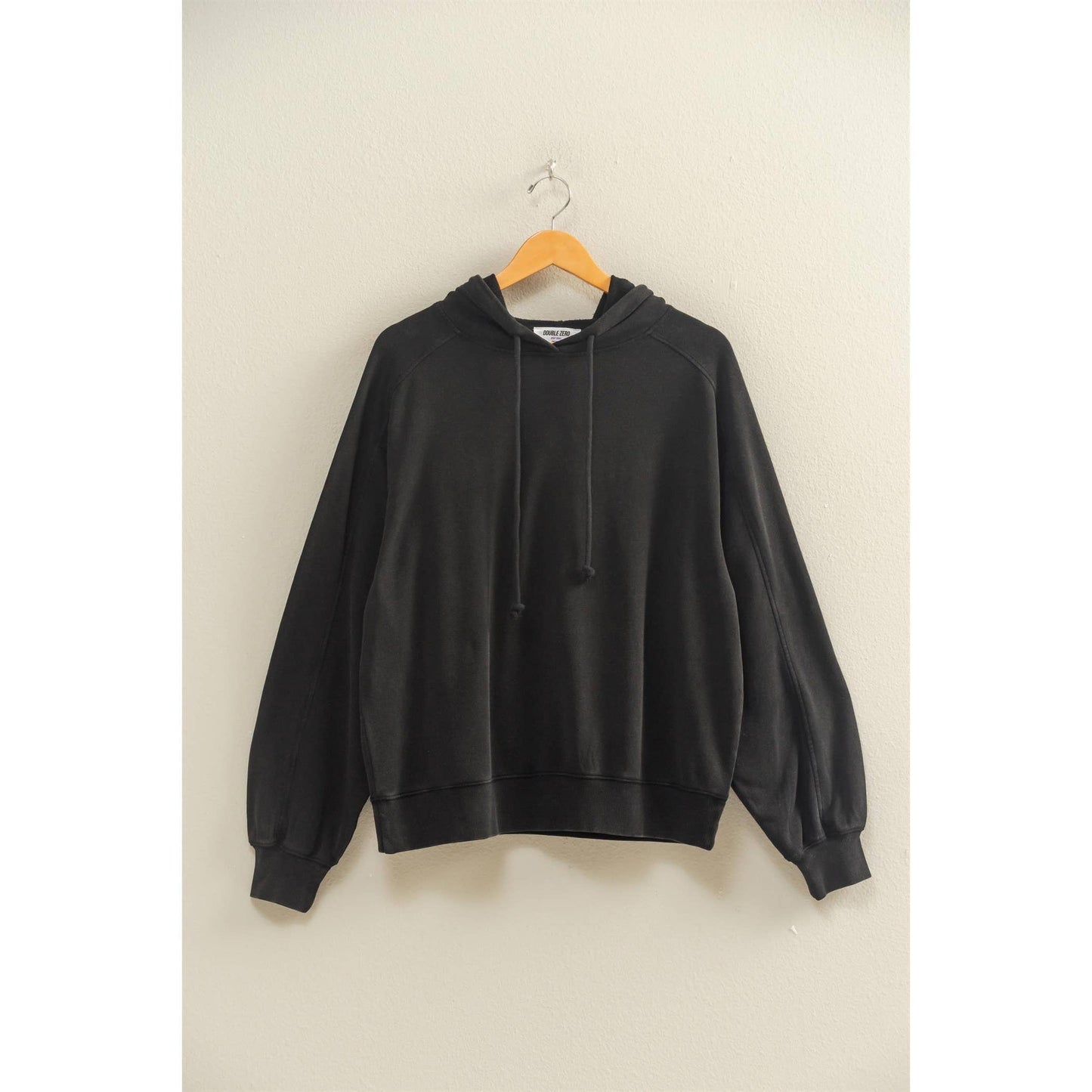 Mineral Wash Seam Hoodie I Taupe