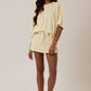 Butter Yellow Striped Tee