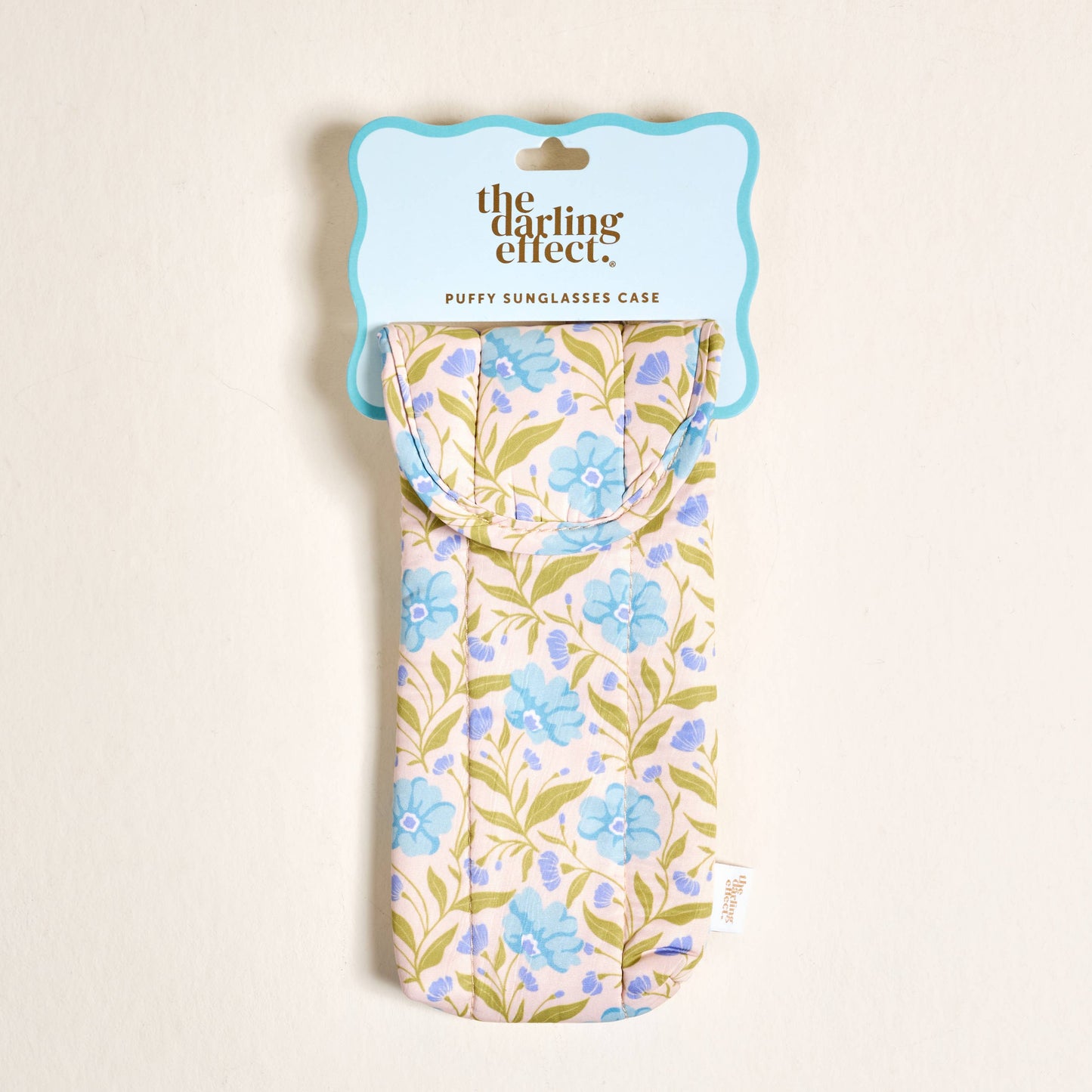 Puffy Sunglasses Case I Poppin' Petals