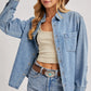Denim Button Down Shirts