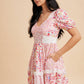 Soft Bloom Mini Dress