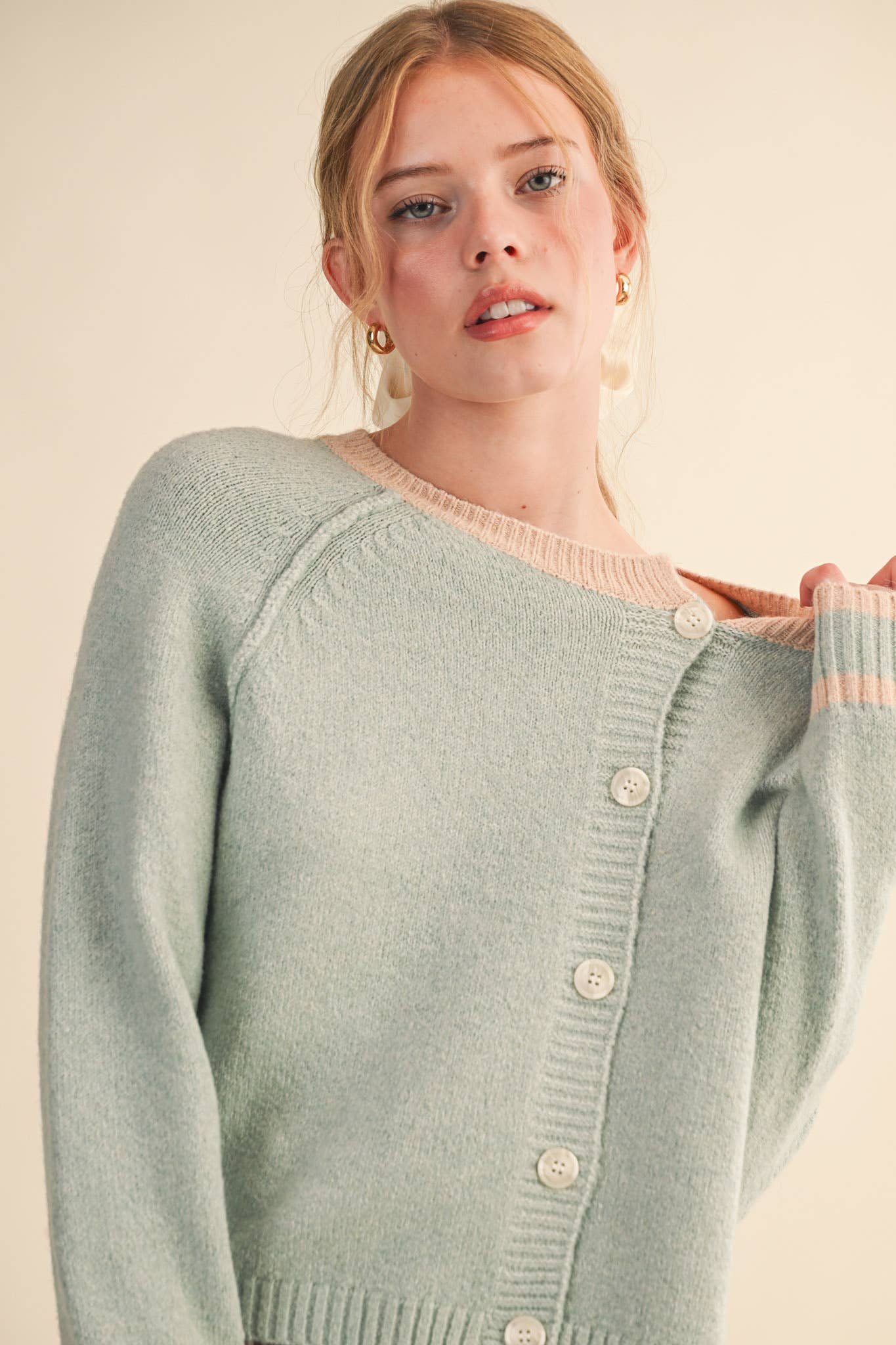 The Elevated Two-Tone Cardi