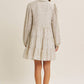 Romantic Toile Mini Dress
